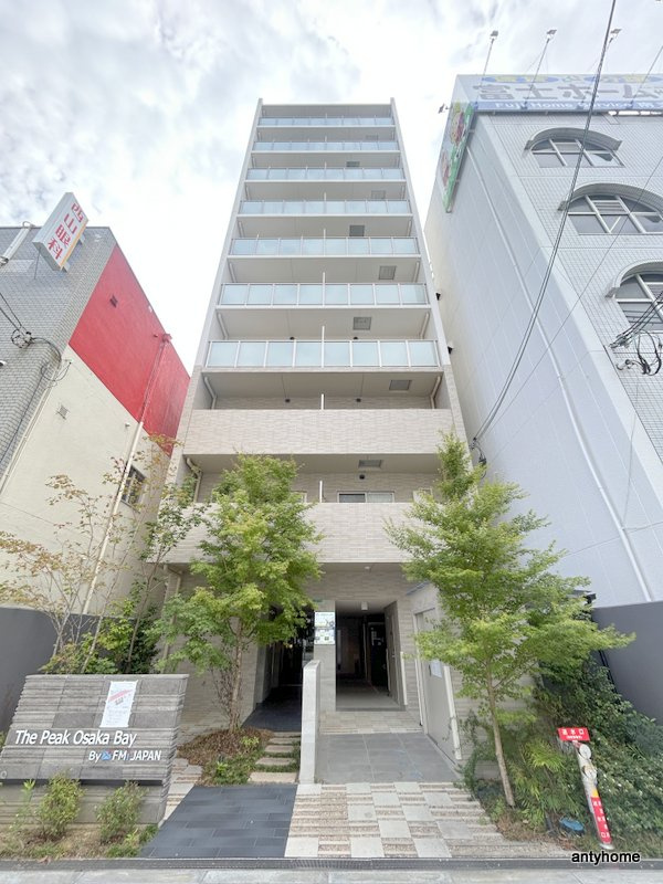 The Peak Osaka Bay　仲介手数料無料の外観