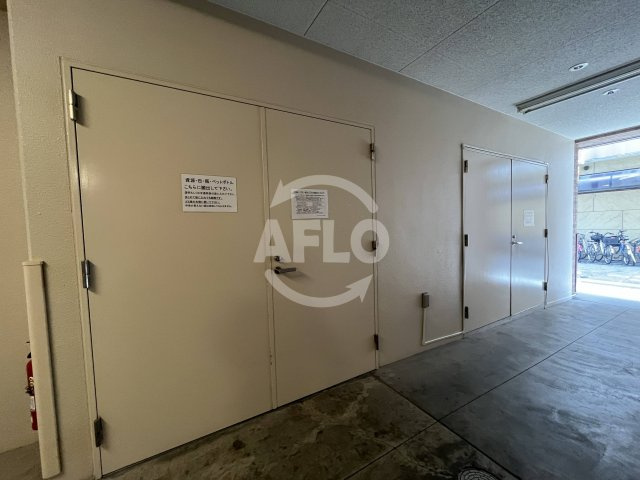 プレサンス新大阪クレスタのその他共用部分|プレサンス新大阪クレスタ　ゴミ置き場
