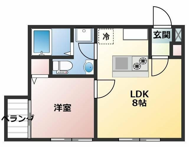 ＬＹハイツの間取り