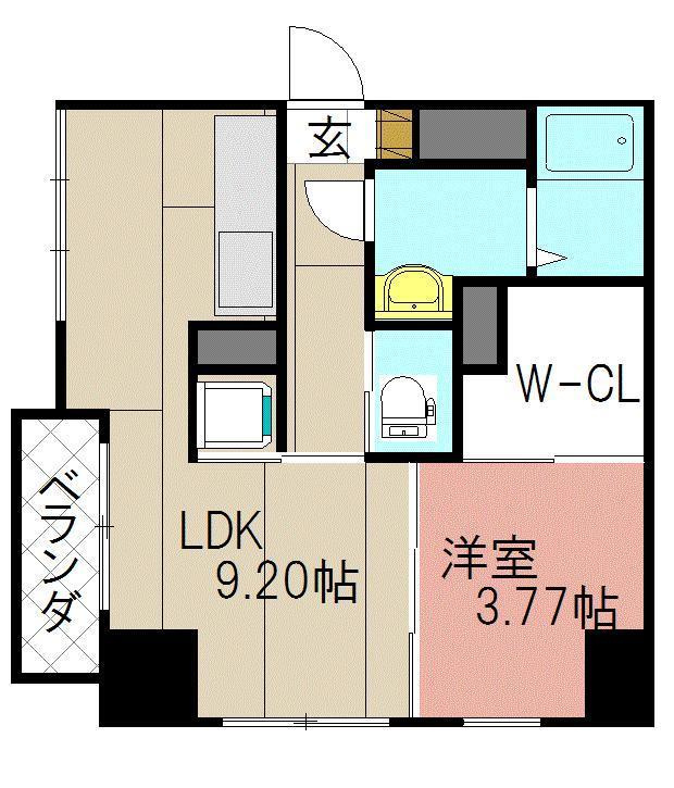 アクア葛原の間取り