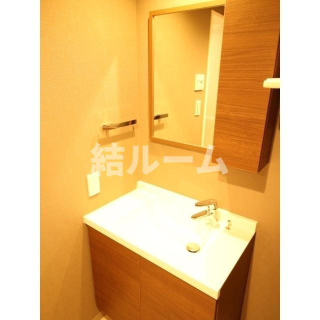 練馬区豊玉中２丁目の賃貸マンションの洗面所