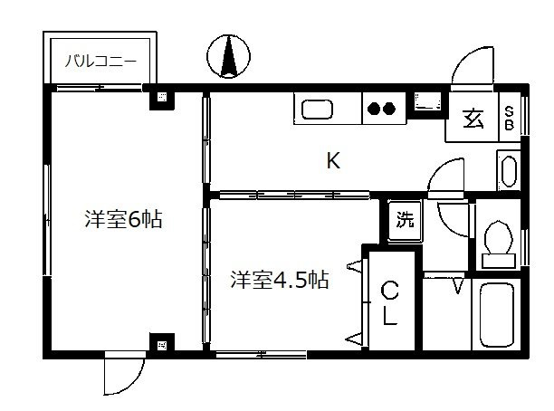 福住ビルの間取り