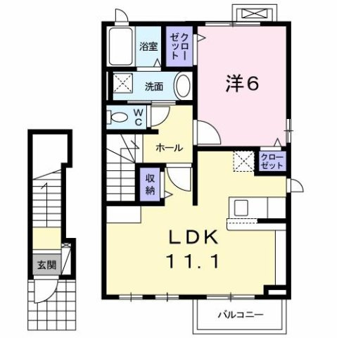 グローヴⅨの間取り