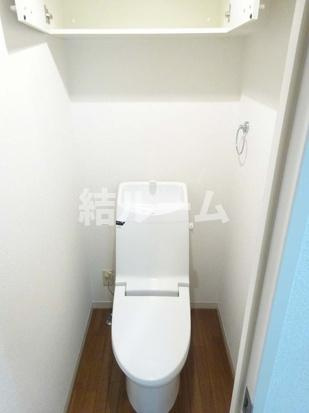 練馬区田柄２丁目の賃貸マンションのトイレ