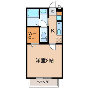 【間取り】 | グレイスピーチ | 間取りです。