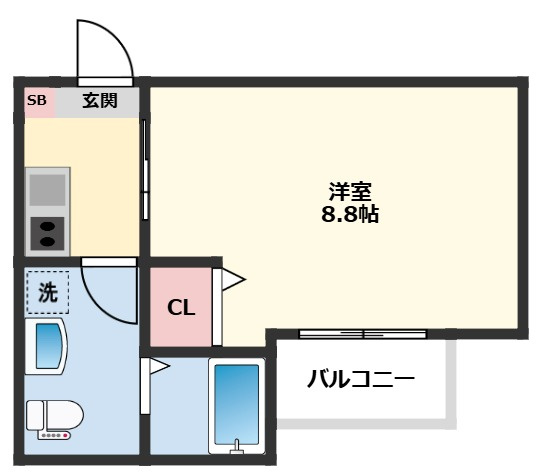 【間取り】 | ソレイユＭ船橋 | 間取り