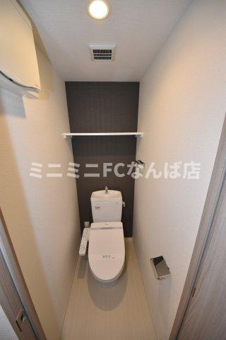 レオンコンフォート難波アッシュのトイレ