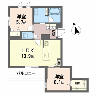 【間取り】 | シャーメゾンレジデンス七道