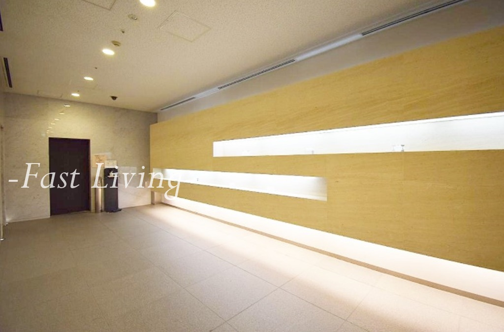 千代田区九段北４丁目の賃貸マンションのロビー