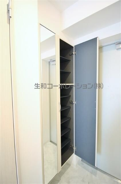 エスティム南六郷の玄関|落ち着いた玄関です