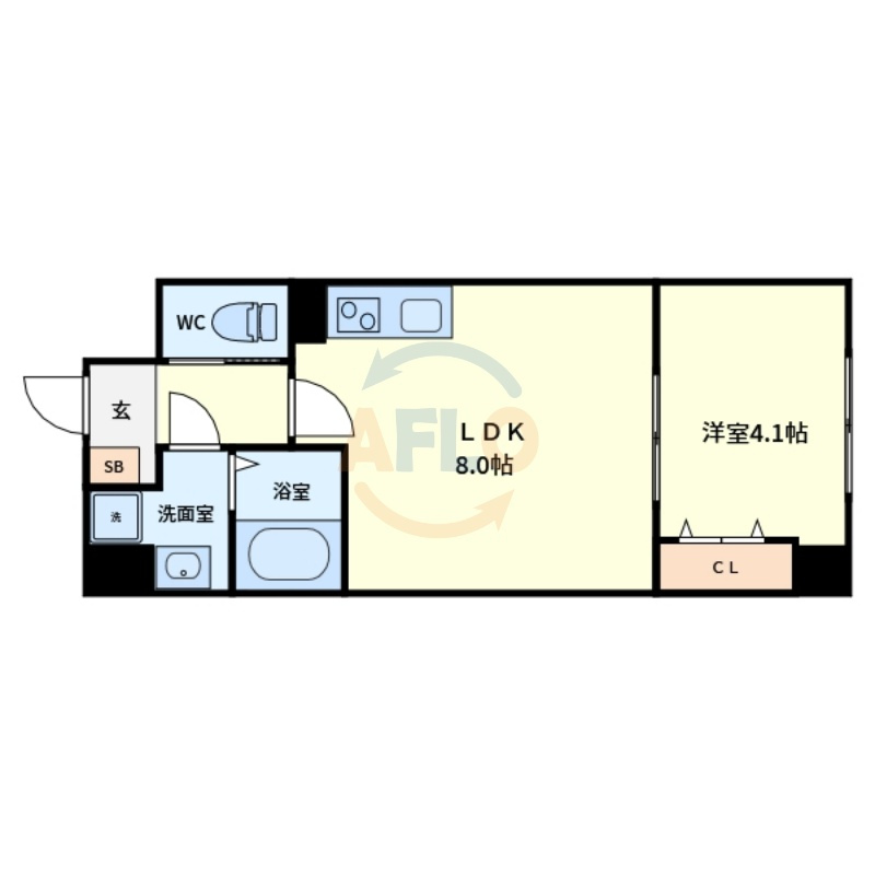 リアライズ堺宿院の間取り|リアライズ堺宿院　間取り
