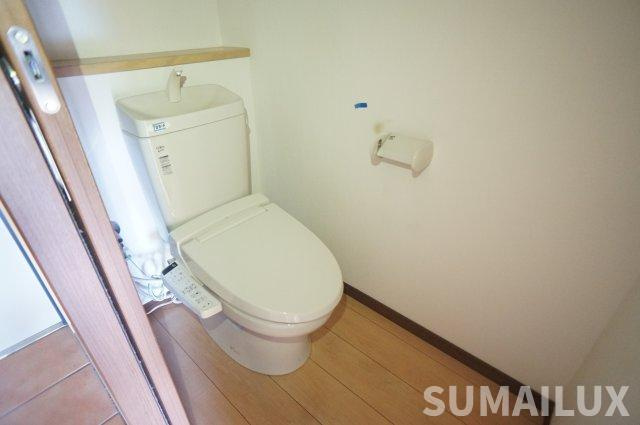 熊本市南区田迎１丁目の賃貸マンションのトイレ