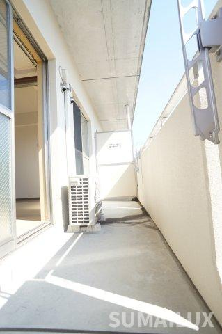 熊本市南区田迎１丁目の賃貸マンションのバルコニー