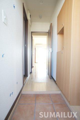 熊本市南区田迎１丁目の賃貸マンションの玄関