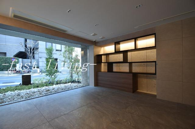 千代田区三番町の賃貸マンションのロビー