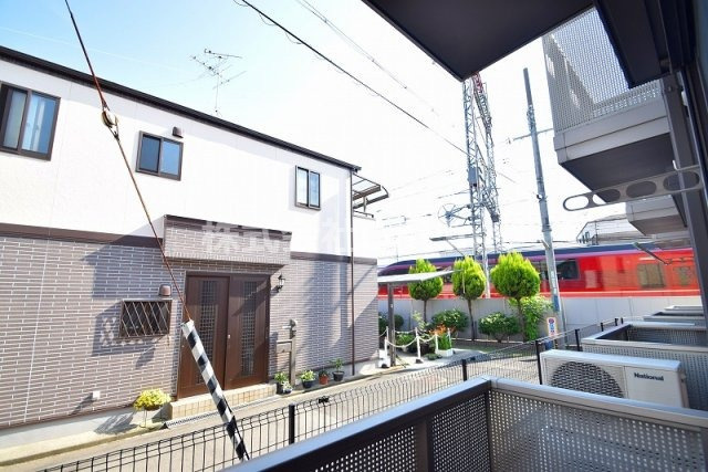 東大阪市近江堂１丁目のアパートの展望