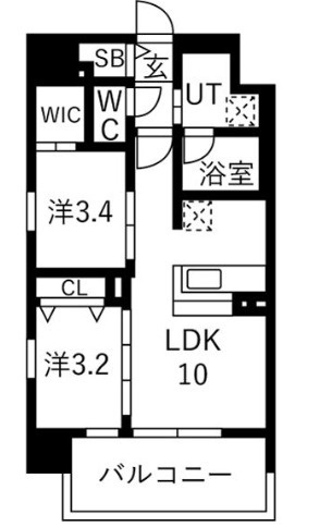 【間取り】 | ソルテラスUMEDA　NORTH