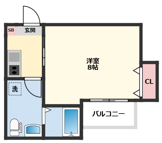 【間取り】 | ソレイユＭ船橋 | 間取り