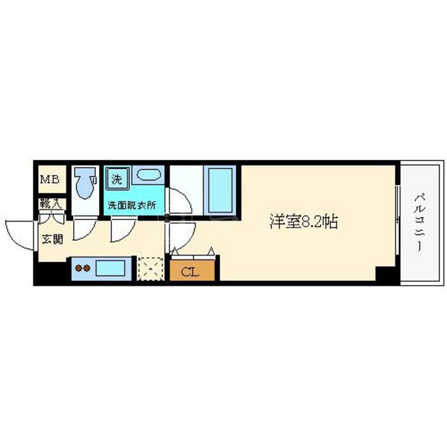 Fortuney大手前の間取り
