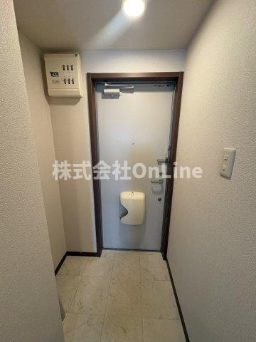 フジパレスフォンターナⅠ番館の玄関