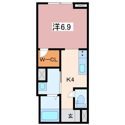 Villa CRESTの間取り