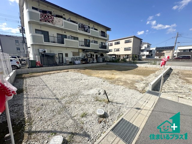 ●31(土)1(日)3(祝)現地案内可能！ 桜井市粟殿　第15期　新築一戸建ての外観|現在はこんな感じです。完成までが待ち遠しいですね。