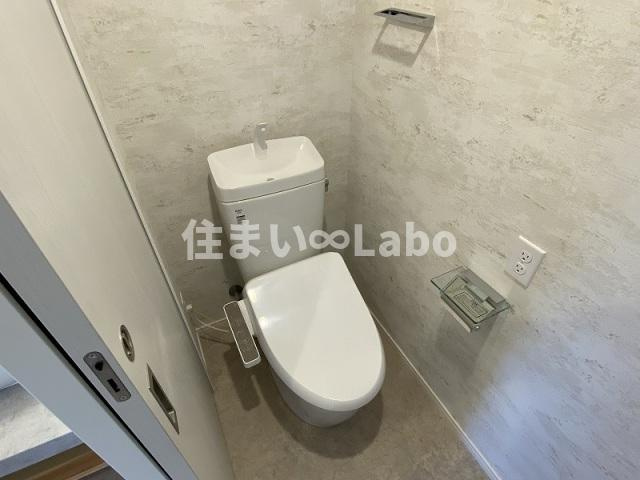 立花ビルのトイレ|同建物別部屋参考写真