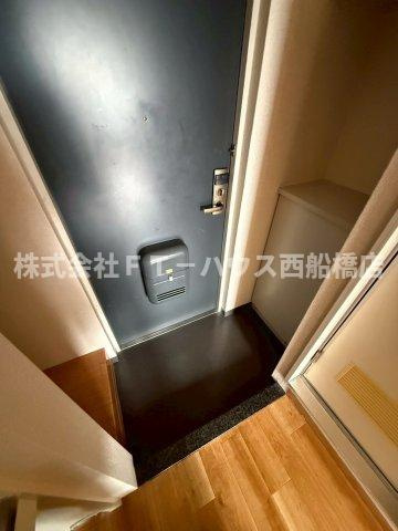 アフィットステージ市川南の玄関