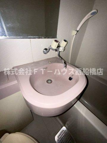 アフィットステージ市川南の洗面所