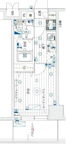 Le-lion大塚の間取り|間取りです。
