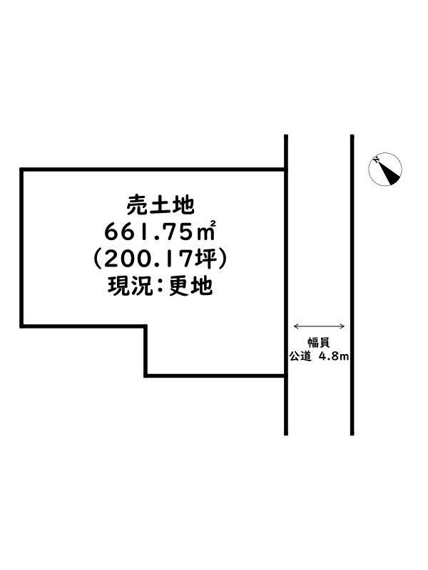 姫路市的形町的形/売土地