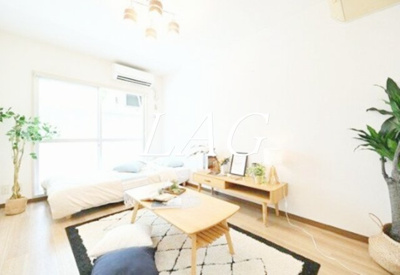 【居間・リビング】 | スカイコート都立大学 | 洋室のお部屋です。（モデルルーム）