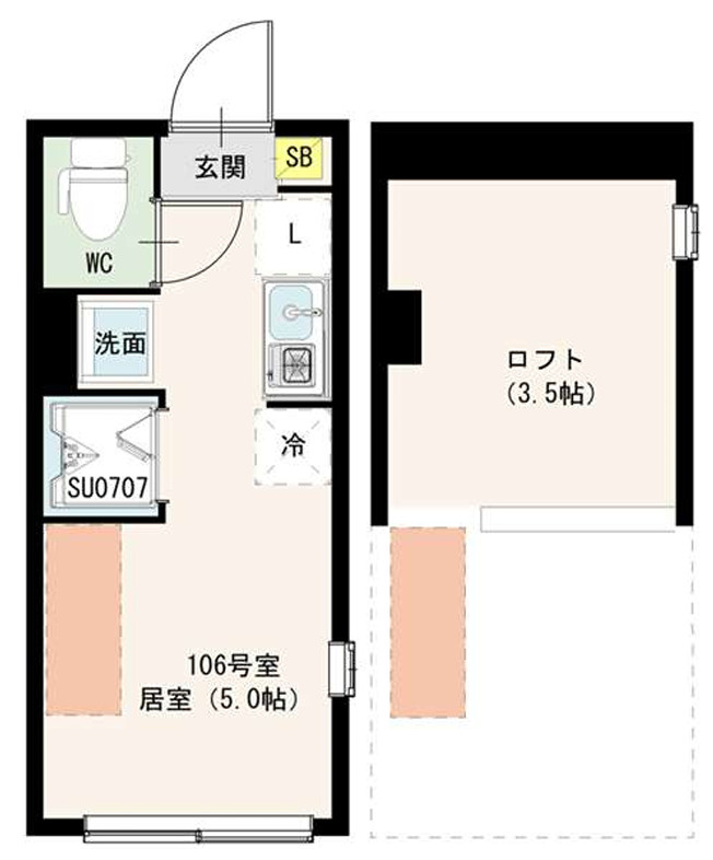 ハーモニーテラス東大泉Ⅲの間取り