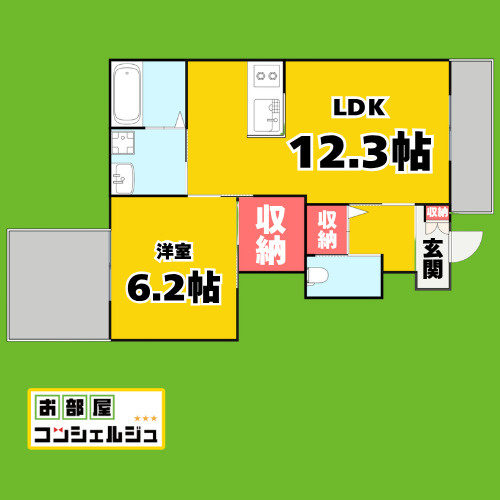 フィオーレＹ’sの間取り
