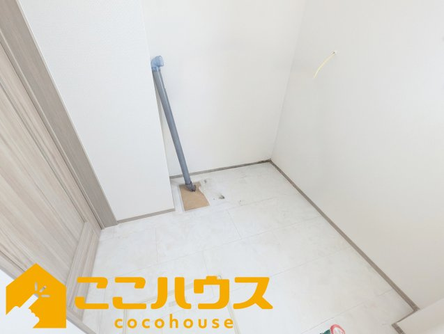 宜野湾市伊佐２丁目　ハートフルタウン　新築戸建て　全６棟　F号棟の脱衣所|脱衣所