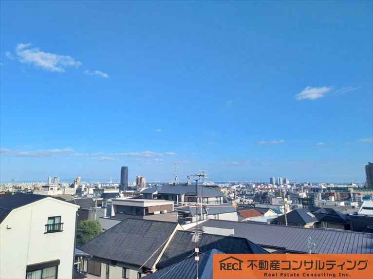 甲南ドルチェ六甲のバルコニー