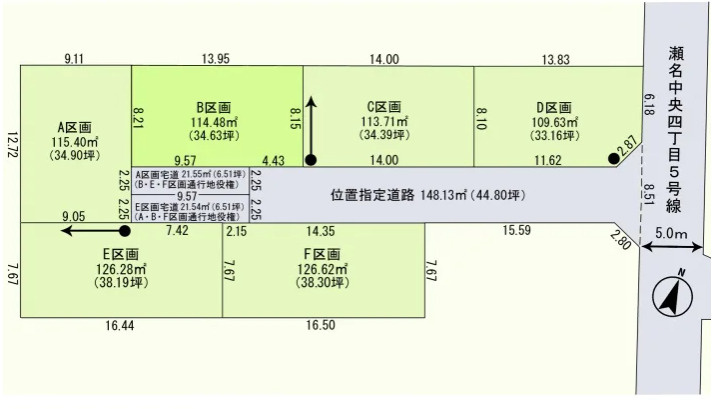 【区画図】の画像