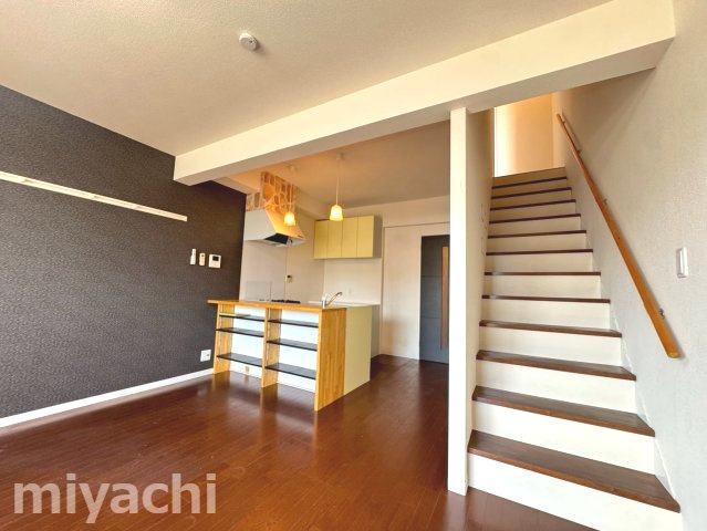 徳島市北矢三町２丁目の賃貸マンションの居間・リビング