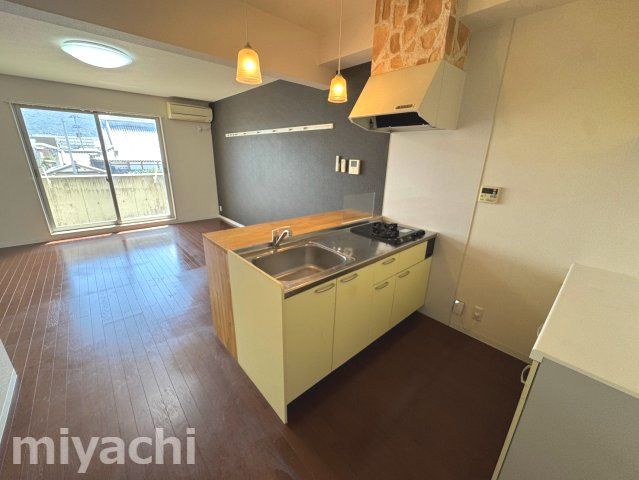 徳島市北矢三町２丁目の賃貸マンションのキッチン