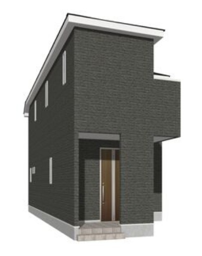 松戸市五香６丁目新築戸建（五香第30）の外観パース|完成イメージ