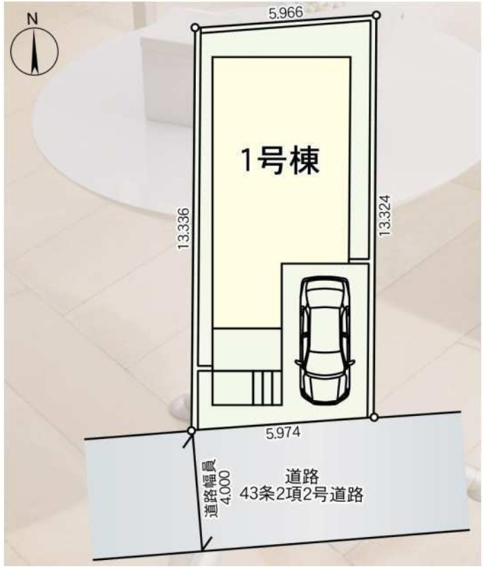 松戸市五香６丁目新築戸建（五香第30）の区画図|区画配置図
