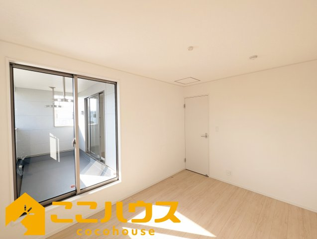 糸満市照屋第３　クレイドルガーデン　新築戸建て　全４棟　１号棟の洋室|洋室6帖
