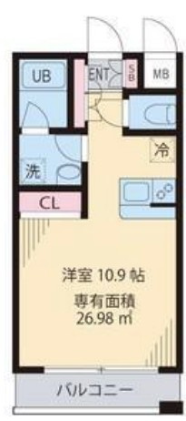 パインタワーの間取り|間取りです。