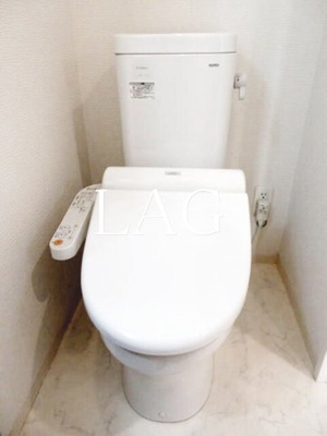 【トイレ】 | ユリカロゼ東京イースト | トイレです。