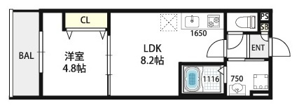 【間取り】 | ロイヤルハイツ俊徳道