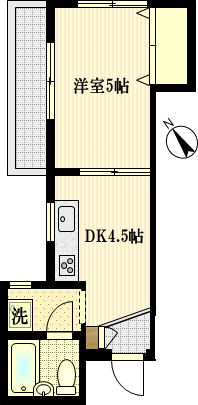 ライオンズマンション妙蓮寺第６の間取り