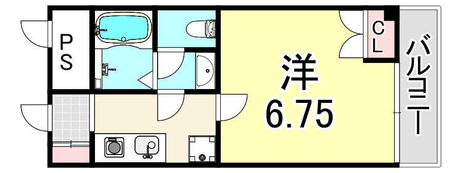 Hiro武庫之荘の間取り
