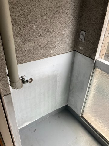 福岡市中央区平尾１丁目の賃貸マンションの庭