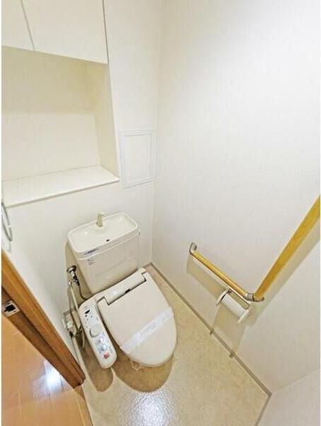 リバーガーデンかしまのトイレ|ゆったりとした空間のトイレです