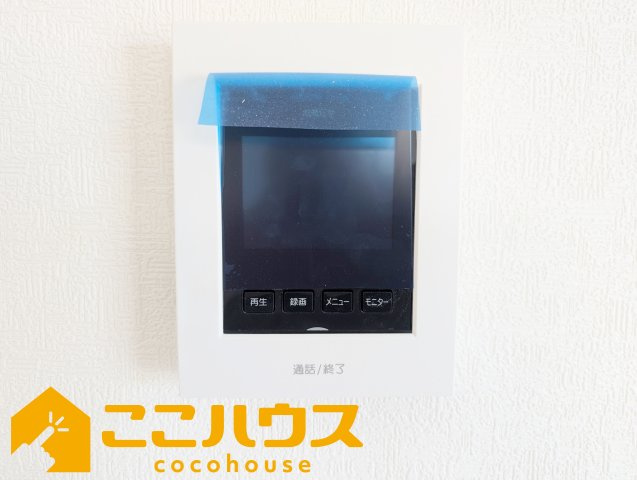糸満市照屋第３　クレイドルガーデン　新築戸建て　全４棟　2号棟のセキュリティ|録画機能付きTVインターホン